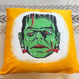 Frankenstein Graphic Throw Pillow